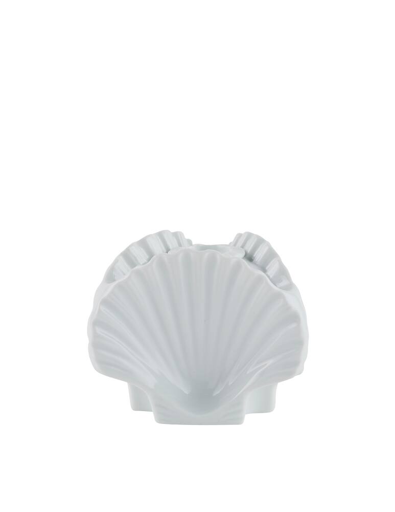 rinascente Ginori 1735 Vaso/Portacandela A 3 Conchiglie White - Bianco