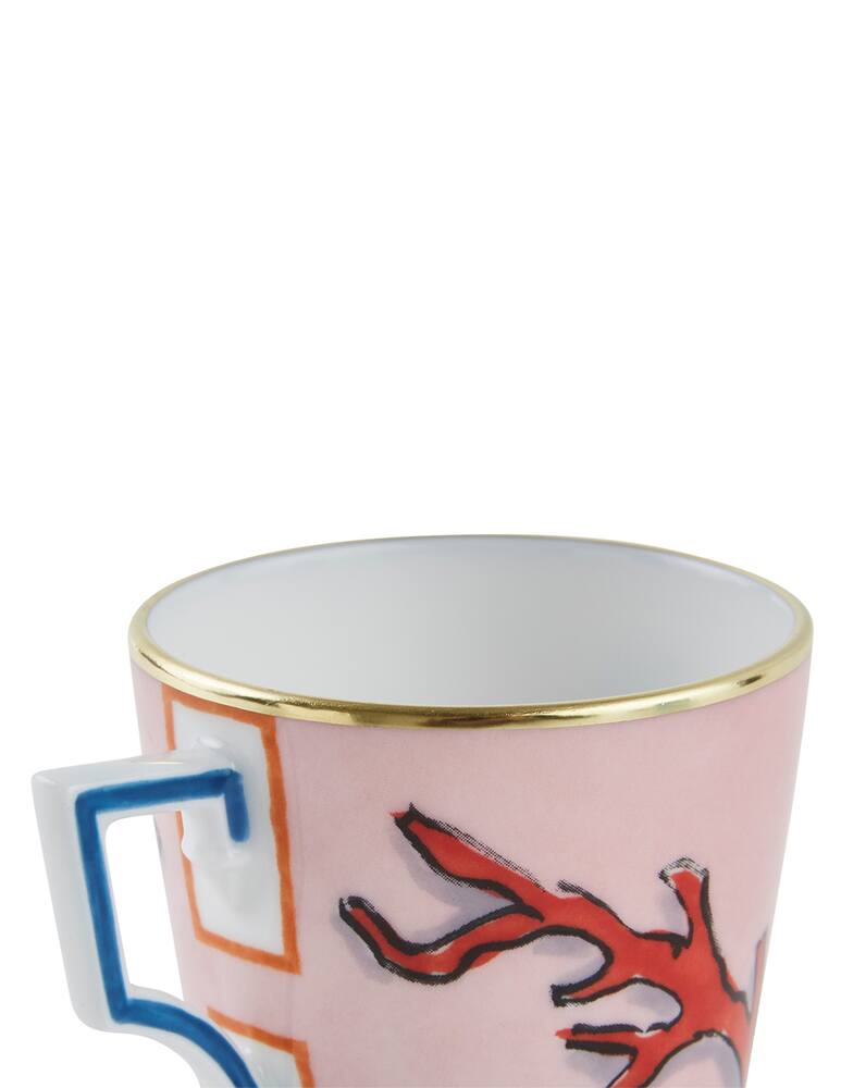 rinascente Ginori 1735 Set Di 2 Tazze Caffè Con Piattino - Rosa