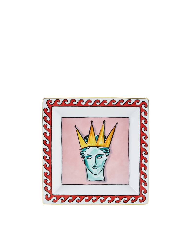 Ginori 1735 Large Squared Vide Poche Pink - picture 1 Ginori 1735 Large Squared Vide Poche Pink - picture 1