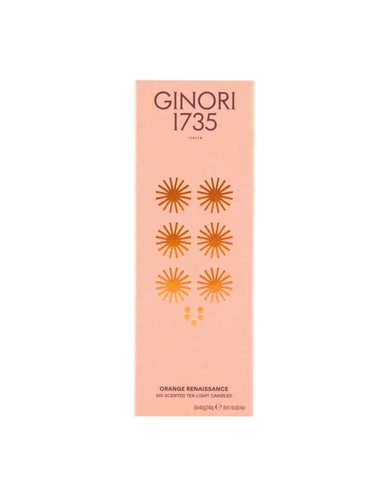 Ginori 1735 Refill Orange Renaissance Candele Tea Light Profumate - immagine 2 Ginori 1735 Refill Orange Renaissance Candele Tea Light Profumate - immagine 2