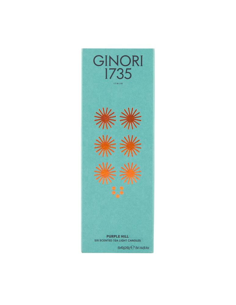 rinascente Ginori 1735 Purple Hill Refill Candele Tea Light Profumate - Viola