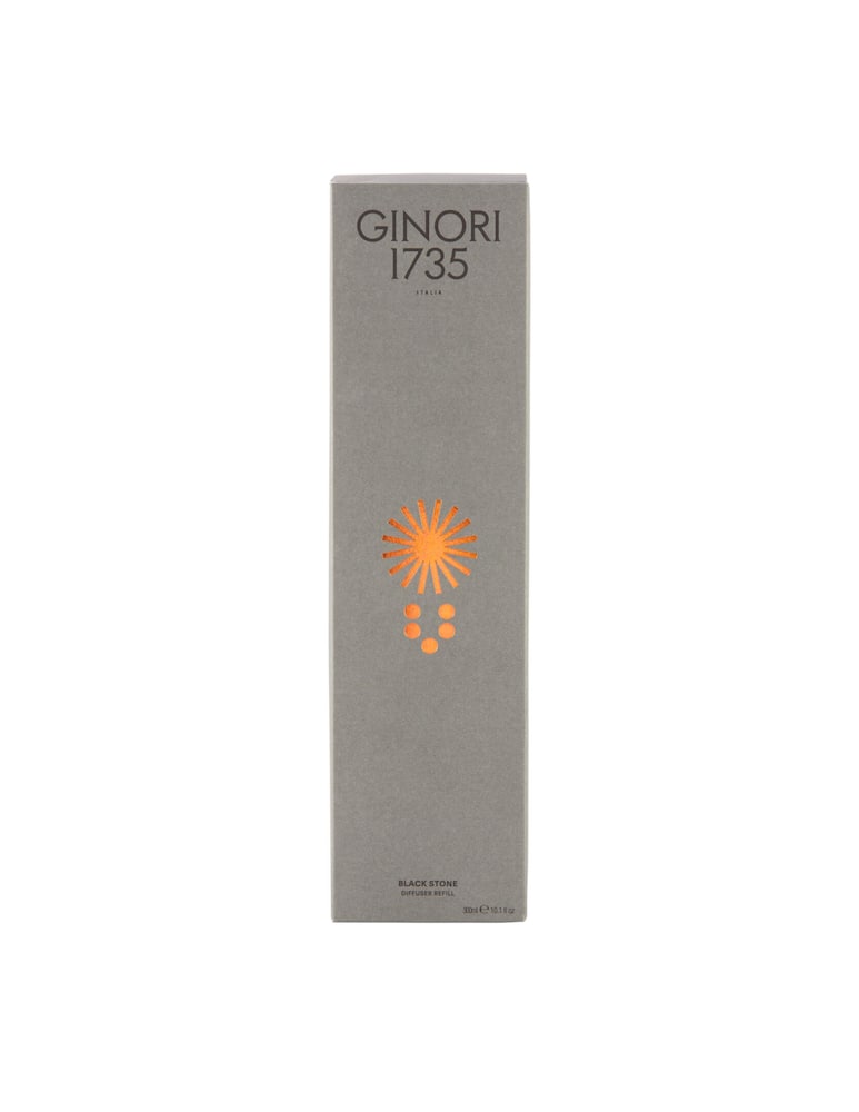 rinascente Ginori 1735 Black Stone Fragrance Diffuser Refill - Black