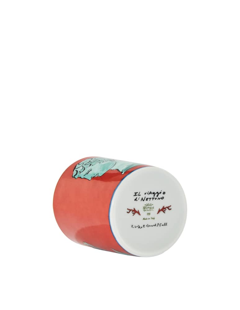 Ginori 1735 Mug Coral Red - immagine 4 Ginori 1735 Mug Coral Red - immagine 4