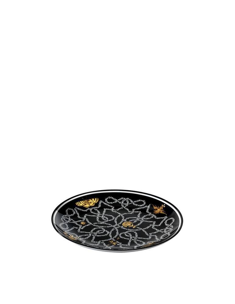 rinascente Ginori 1735 Dessert Plate Arcadia Nero - Black