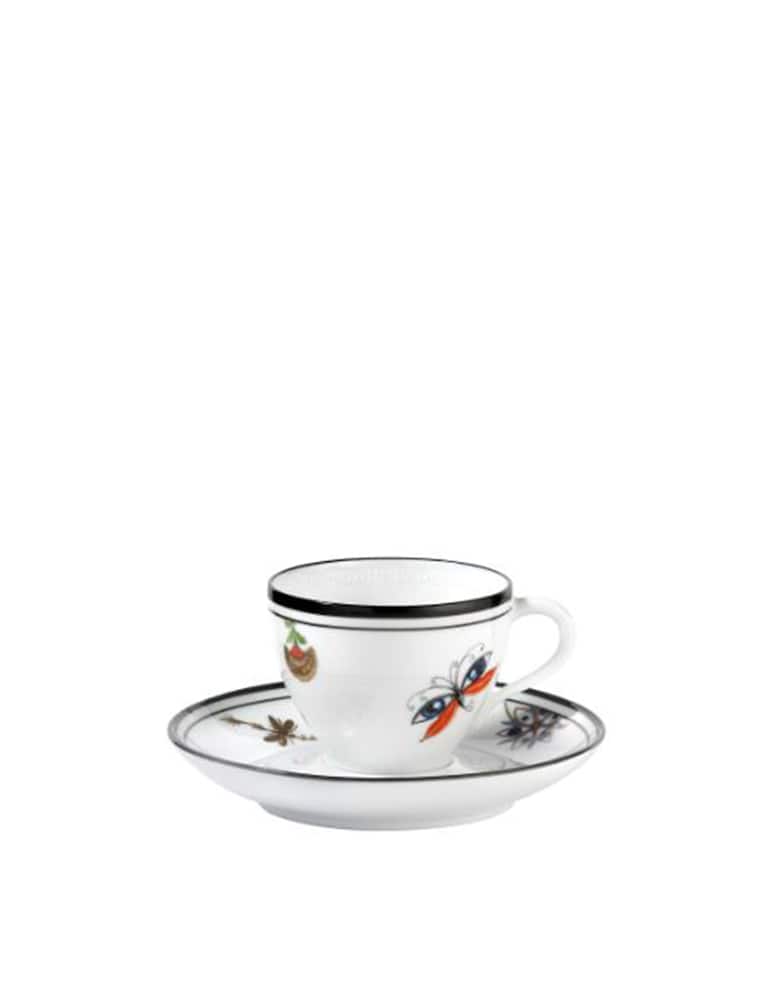 Ginori 1735 Set Di 2 Tazze Caffè Con Piattino - Arcadia - immagine 1 Ginori 1735 Set Di 2 Tazze Caffè Con Piattino - Arcadia - immagine 1