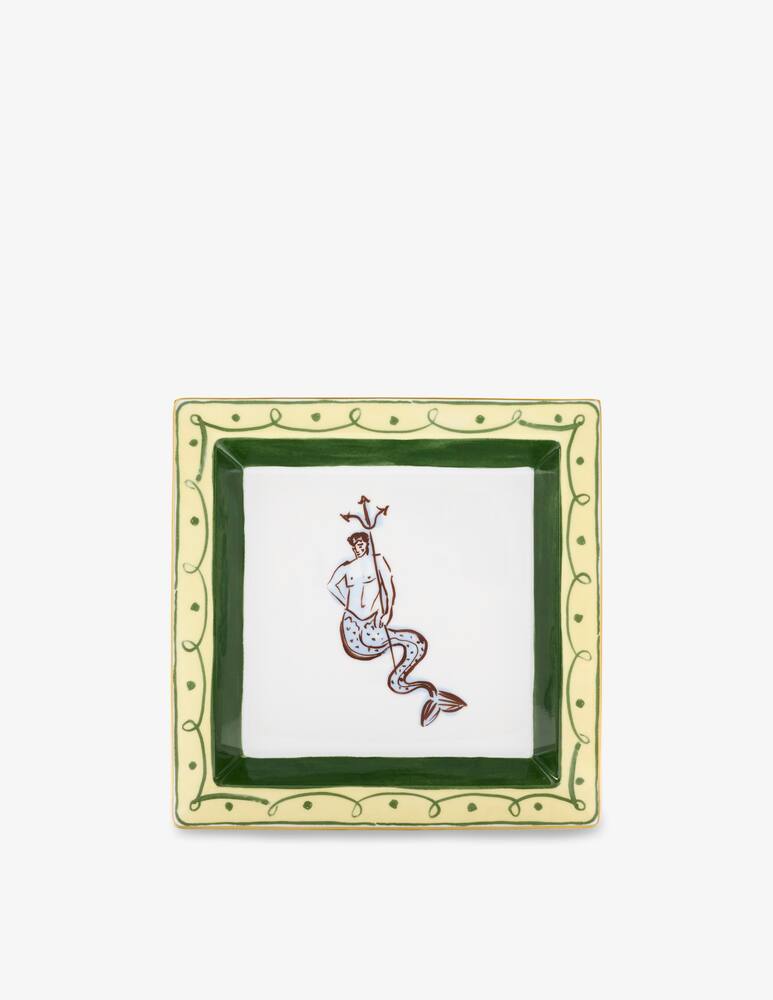 rinascente Ginori 1735 Large Square Change Tray Amalfi Lemon