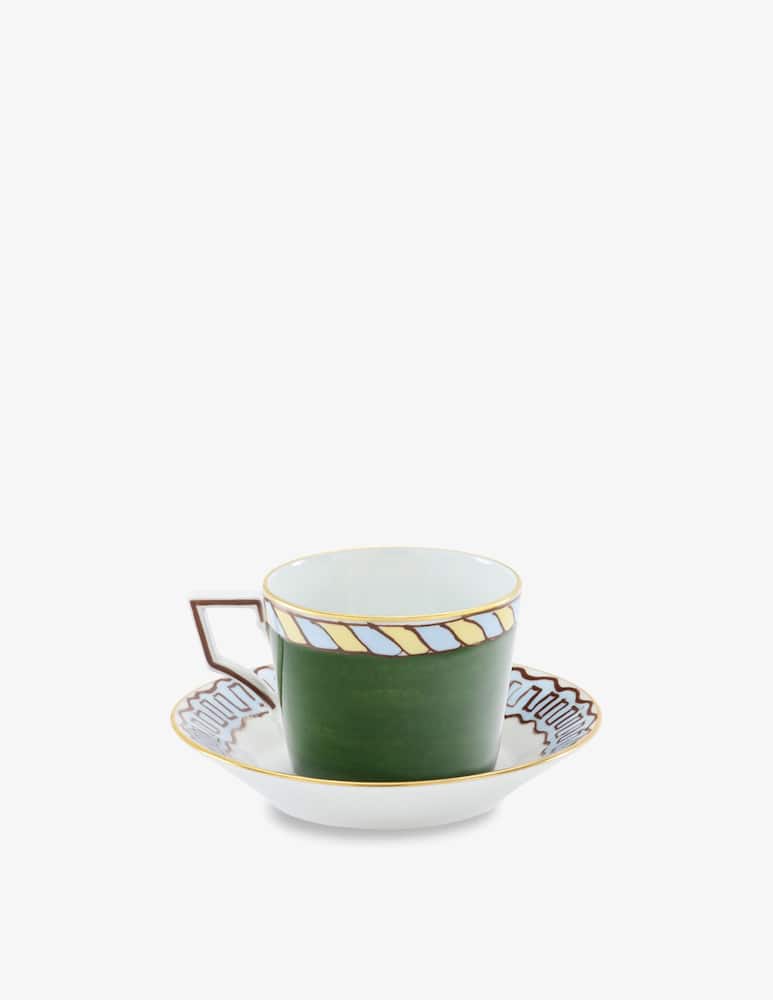 rinascente Ginori 1735 Servizio Da Tè Per Due Pine Green