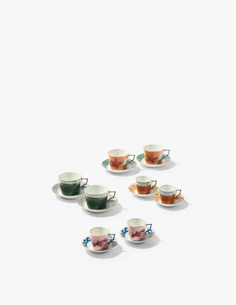 rinascente Ginori 1735 Servizio Da Tè Per Due Pine Green