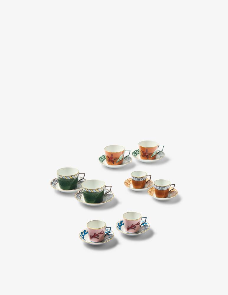 rinascente Ginori 1735 Servizio Da Caffè Per Due Terracotta