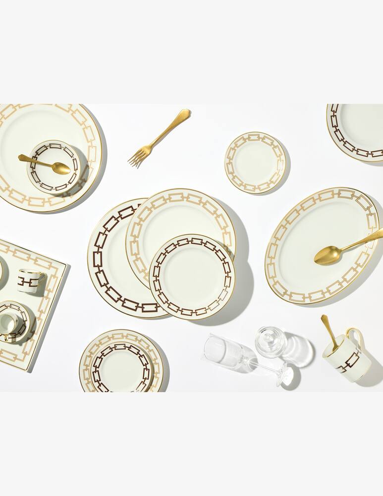 rinascente Ginori 1735 Charger plate Catene Ebano