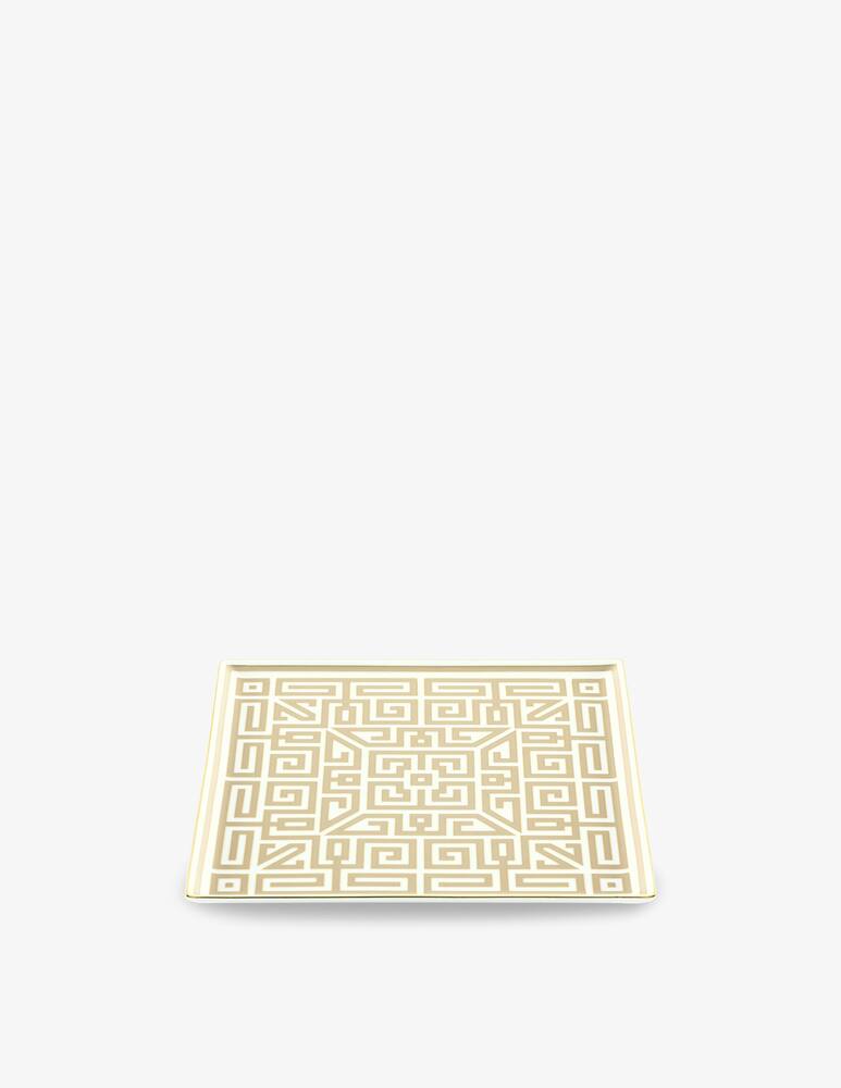 rinascente Ginori 1735 Squared plate Labirinto Cachemere
