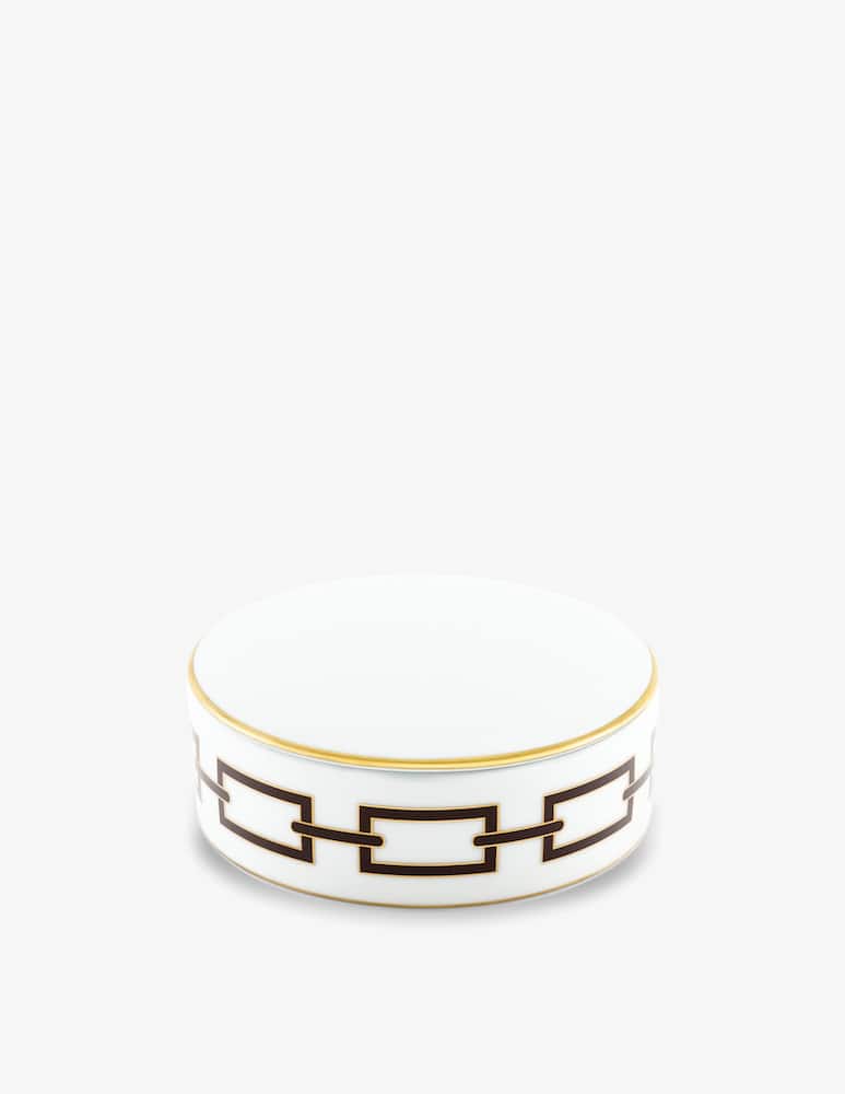 rinascente Ginori 1735 Scatola Portaoggetti Catene Ebano