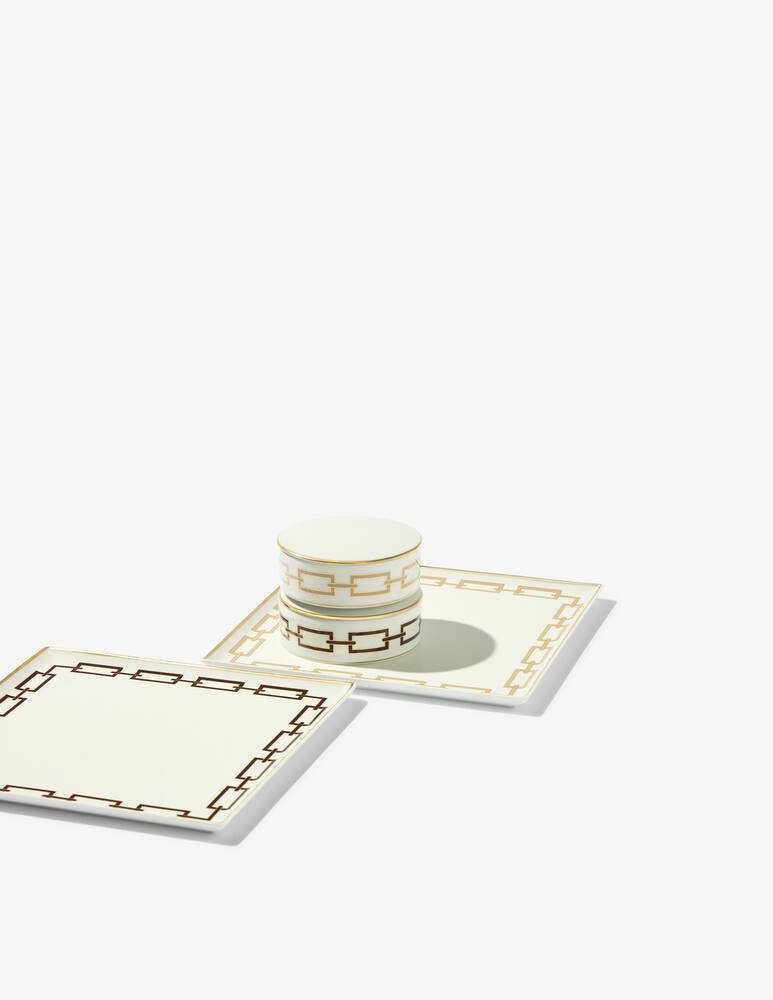 rinascente Ginori 1735 Scatola Portaoggetti Catene Ebano