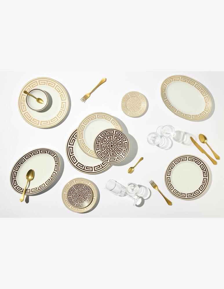 rinascente Ginori 1735 Piatto piano Labirinto Ebano