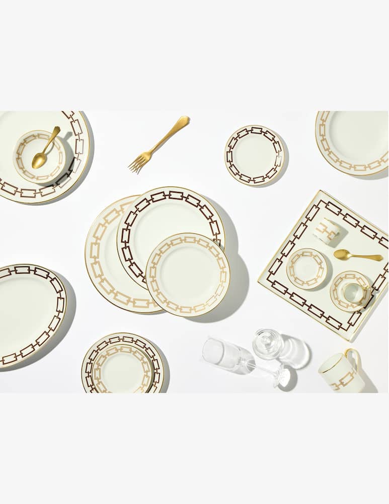 Ginori 1735 Flat plate Catene Ebano - picture 2 Ginori 1735 Flat plate Catene Ebano - picture 2