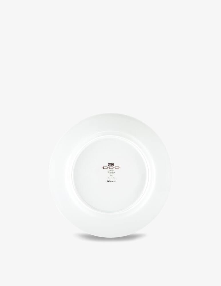 rinascente Ginori 1735 Piatto piano Catene Ebano