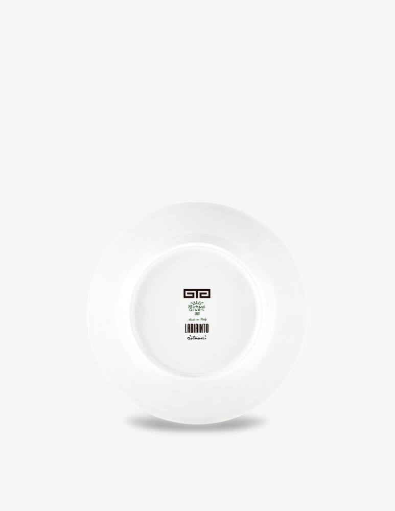 rinascente Ginori 1735 Piatto dessert Labirinto Ebano