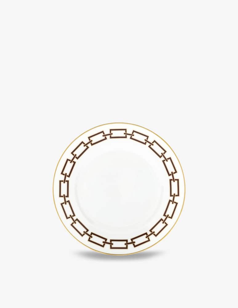 rinascente Ginori 1735 Piatto dessert Catene Ebano