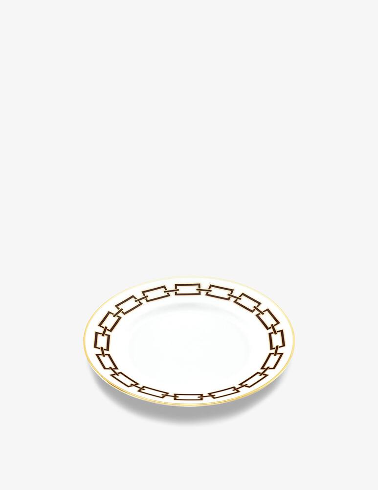 rinascente Ginori 1735 Piatto dessert Catene Ebano