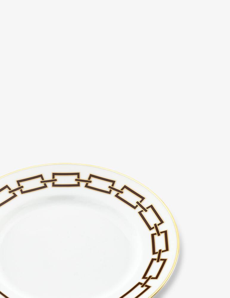 rinascente Ginori 1735 Piatto dessert Catene Ebano