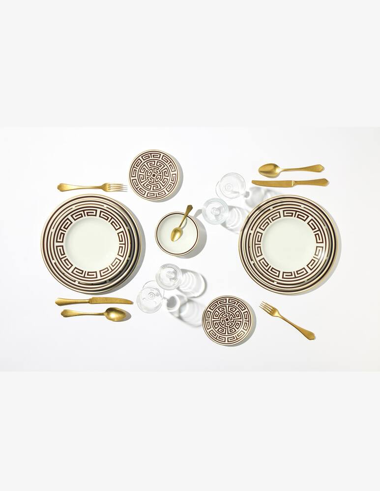 rinascente Ginori 1735 Piatto fondo Labirinto Ebano