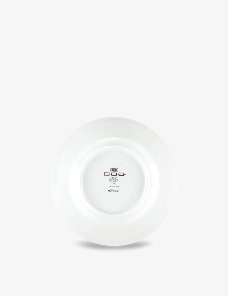 rinascente Ginori 1735 Piatto fondo Catene Ebano