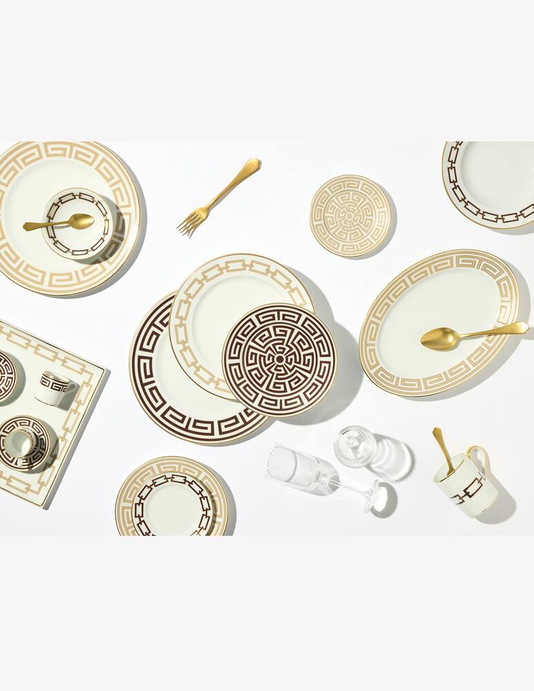 rinascente Ginori 1735 Vassoio ovale piccolo Labirinto Cachemere