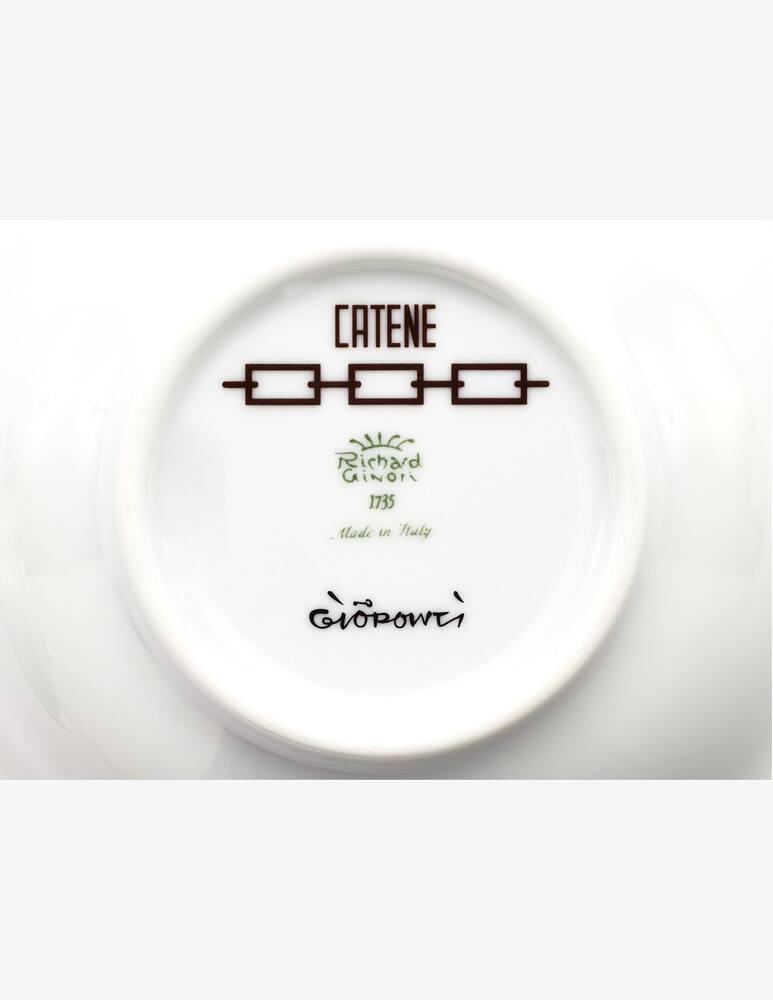 rinascente Ginori 1735 Coppetta Catene Ebano