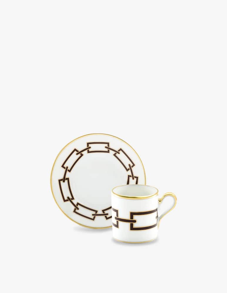 Ginori 1735 Tazza caffè Catene Ebano - immagine 4 Ginori 1735 Tazza caffè Catene Ebano - immagine 4