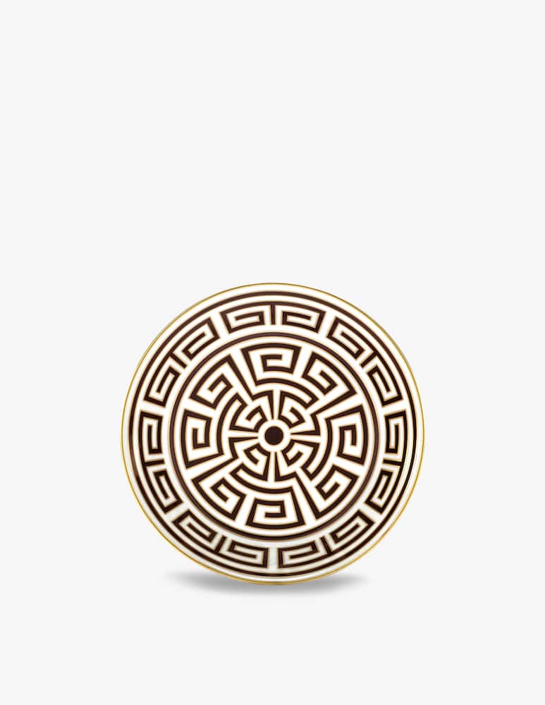 rinascente Ginori 1735 Piatto tè Labirinto Ebano