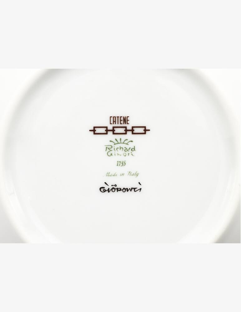 rinascente Ginori 1735 Piatto tè Catene Ebano
