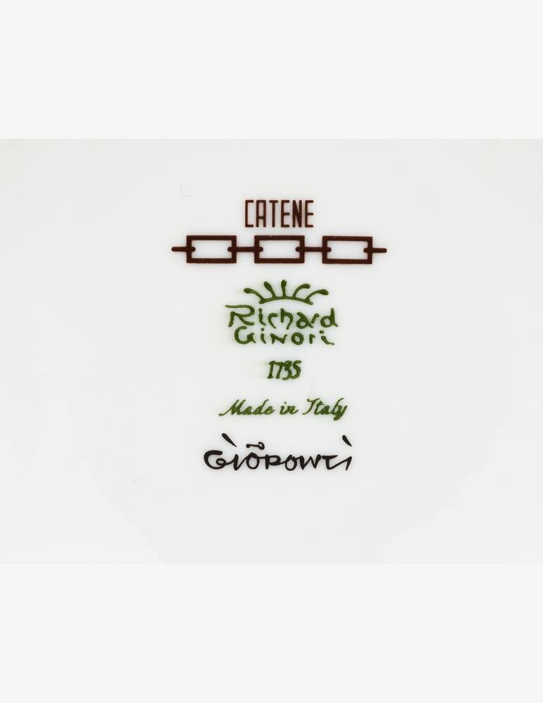 rinascente Ginori 1735 Tazza tè Catene Ebano