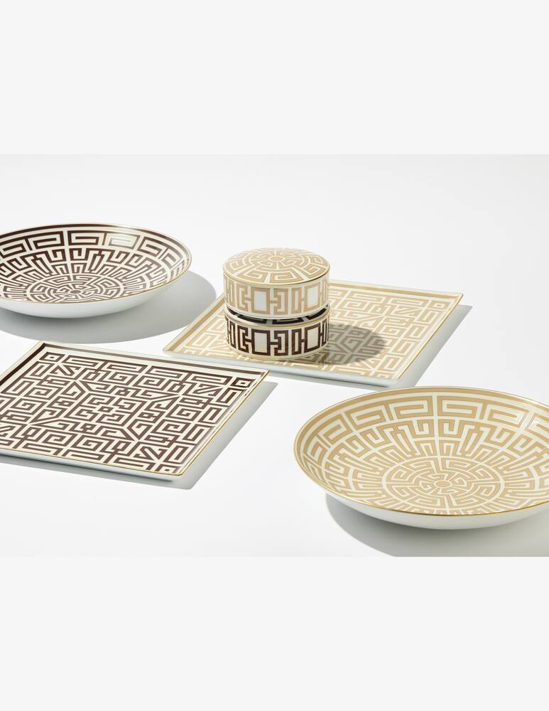rinascente Ginori 1735 Centrepiece Labirinto Ebano