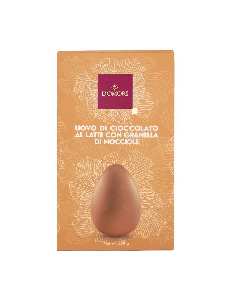 rinascente Domori Milk and hazelnut chocolate egg with surprise 200g
