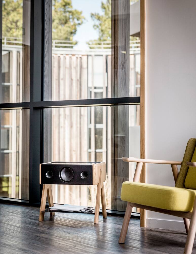 rinascente La Boite Concept Diffusore Bluetooth Cube Thruster Oak - Multicolor