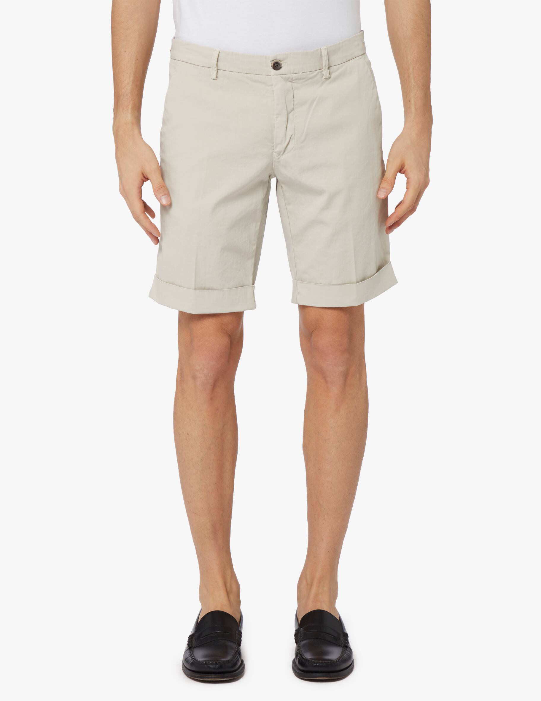 MERAKI Pantaloncini Chino Uomo – Misto Cotone Ed Elastan Per Comfort E Libertà Di Movimento - 2