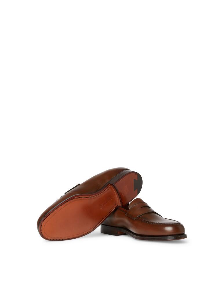 rinascente Crockett & Jones Leather Boston penny loafer