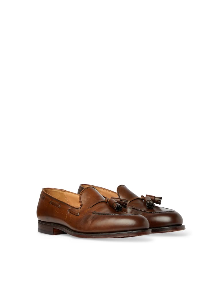 rinascente Crockett & Jones Leather Cavendish Nappine loafer 