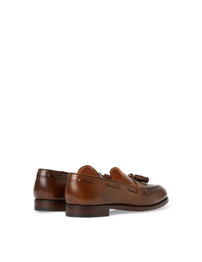 rinascente Crockett & Jones Leather Cavendish Nappine loafer 
