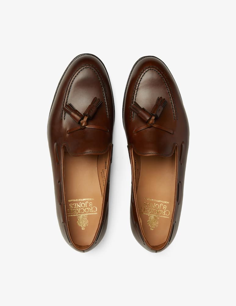rinascente Crockett & Jones Leather Cavendish Nappine loafer 