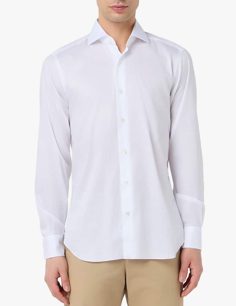 rinascente Barba Napoli Camicia in twill di cotone moodern fit