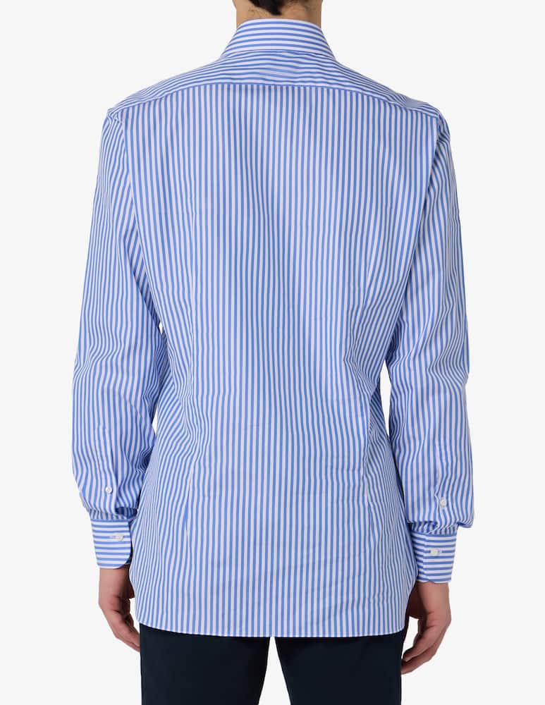 rinascente Barba Napoli Striped poplin shirt
