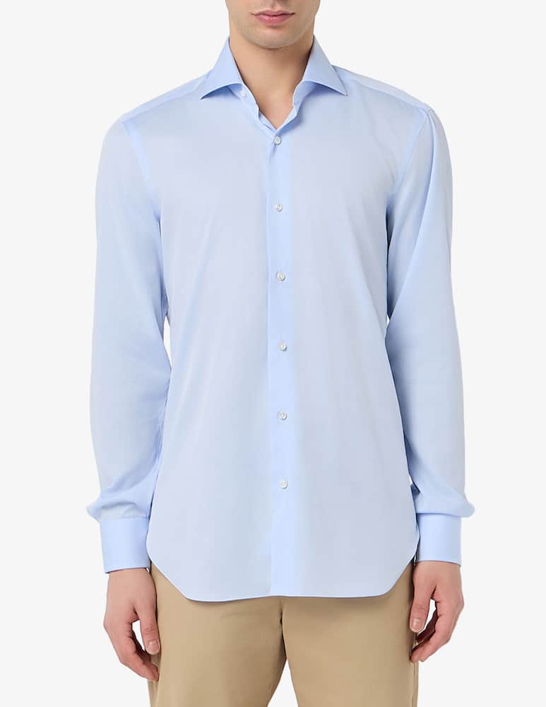 rinascente Barba Napoli Twill long sleeve shirt