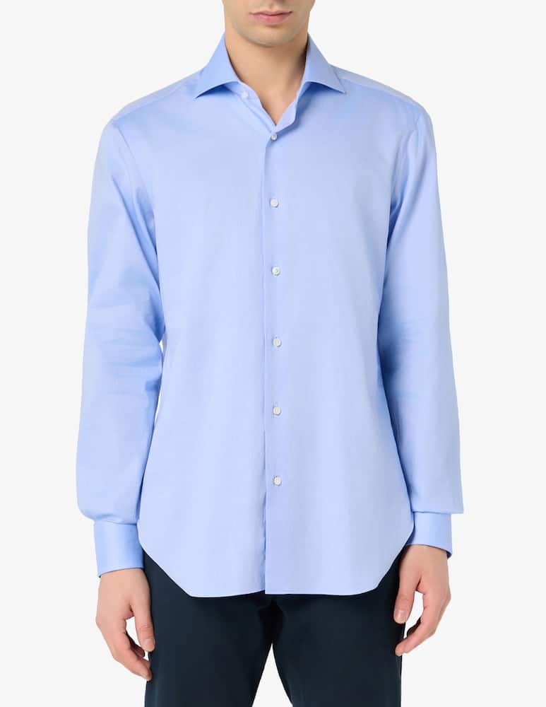 Barba Napoli Classic pintuck shirt - picture 1 Barba Napoli Classic pintuck shirt - picture 1