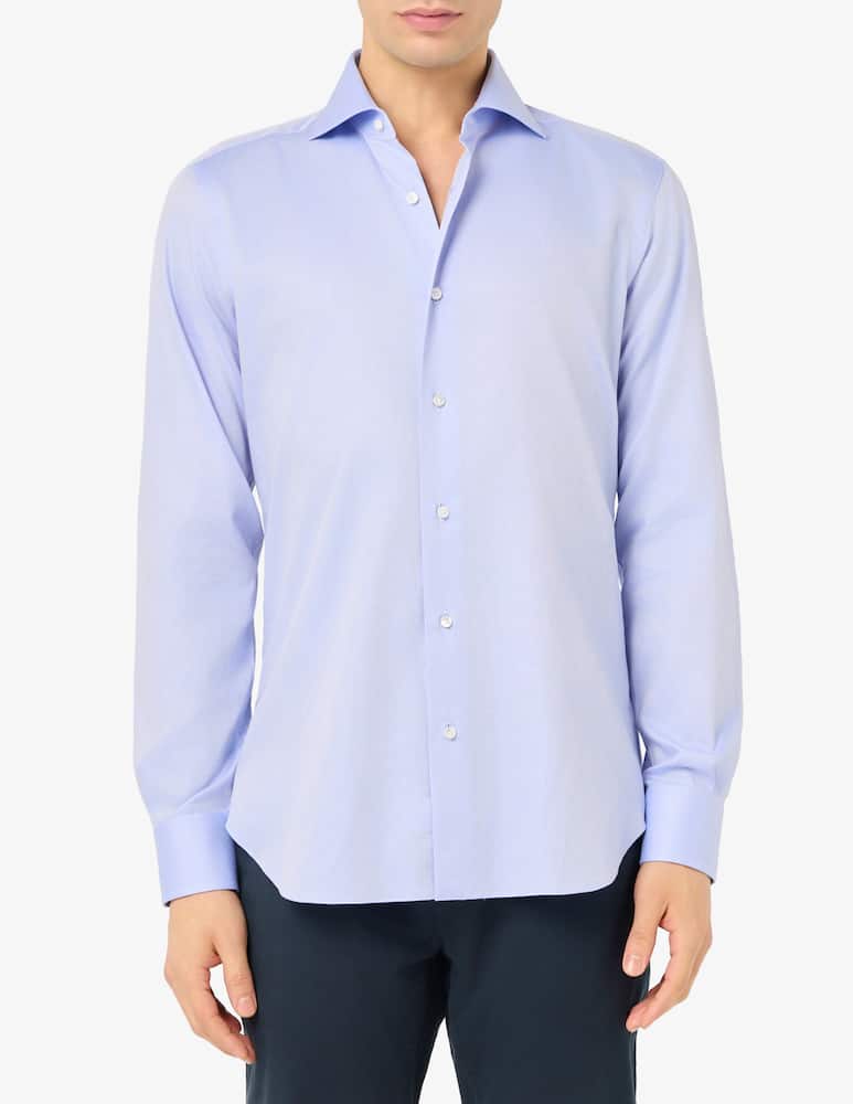 Barba Napoli Camicia in cotone armaturato modern fit - immagine 1 Barba Napoli Camicia in cotone armaturato modern fit - immagine 1