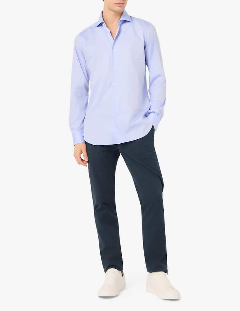 Barba Napoli Camicia in cotone armaturato modern fit - immagine 2 Barba Napoli Camicia in cotone armaturato modern fit - immagine 2