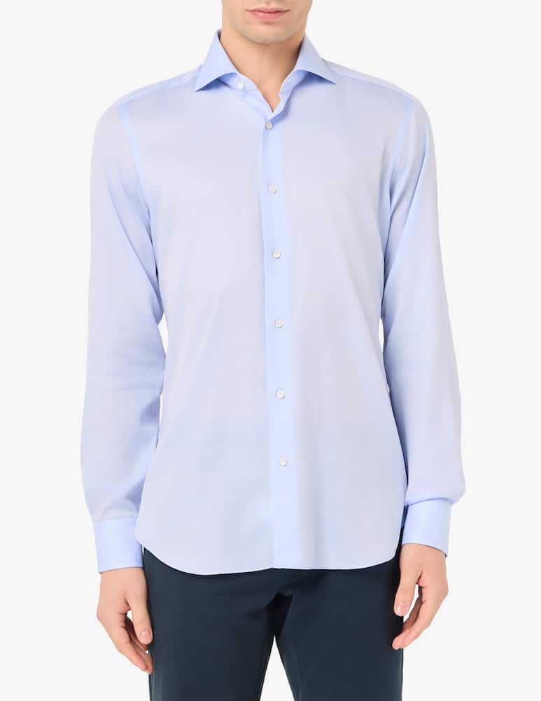 Barba Napoli Camicia in twill di cotone modern fit - immagine 1 Barba Napoli Camicia in twill di cotone modern fit - immagine 1