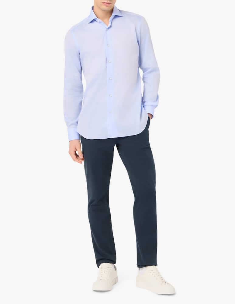 Barba Napoli Camicia in twill di cotone modern fit - immagine 2 Barba Napoli Camicia in twill di cotone modern fit - immagine 2