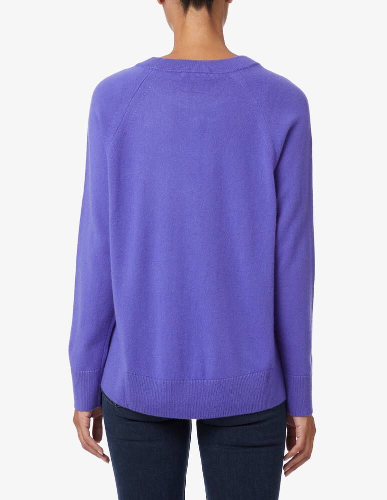 rinascente Pure Cashmere Long-sleeved over turtleneck - Violet