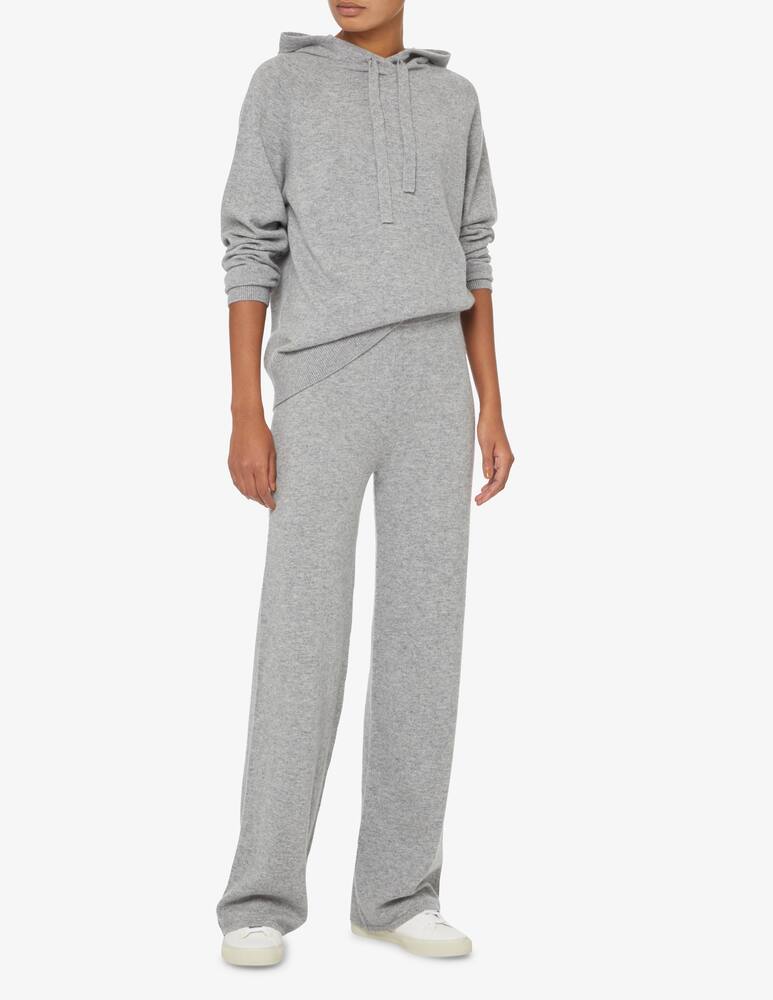 rinascente Pure Cashmere Maglione a manica lunga con cappuccio - Grigio